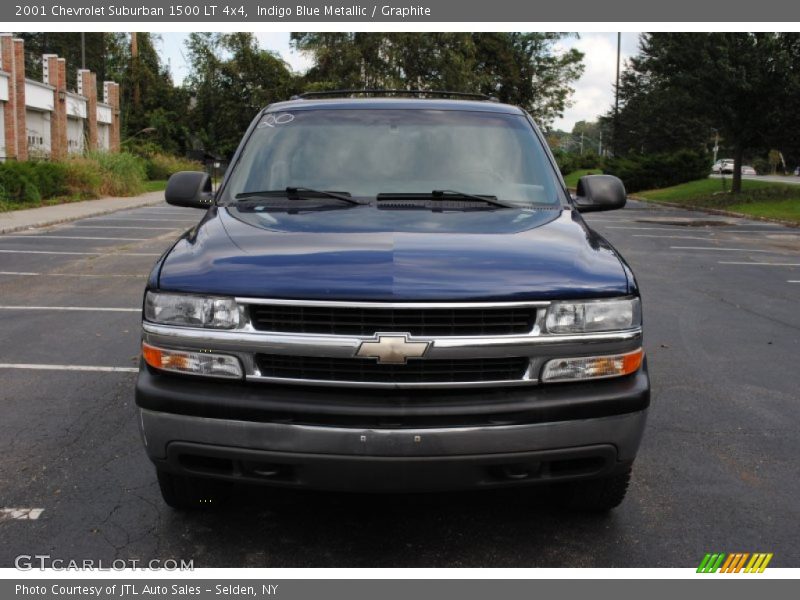 Indigo Blue Metallic / Graphite 2001 Chevrolet Suburban 1500 LT 4x4