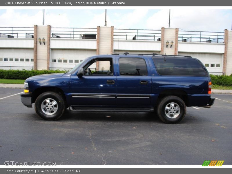  2001 Suburban 1500 LT 4x4 Indigo Blue Metallic