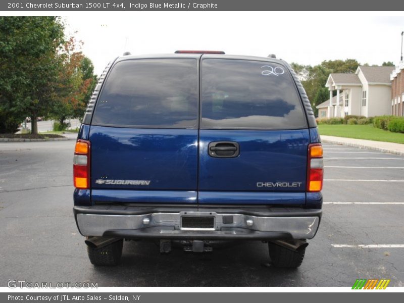Indigo Blue Metallic / Graphite 2001 Chevrolet Suburban 1500 LT 4x4