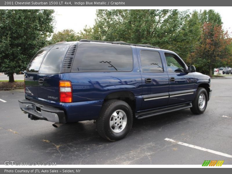 Indigo Blue Metallic / Graphite 2001 Chevrolet Suburban 1500 LT 4x4