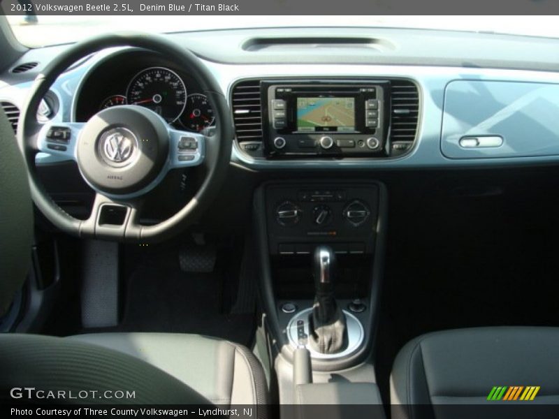 Dashboard of 2012 Beetle 2.5L