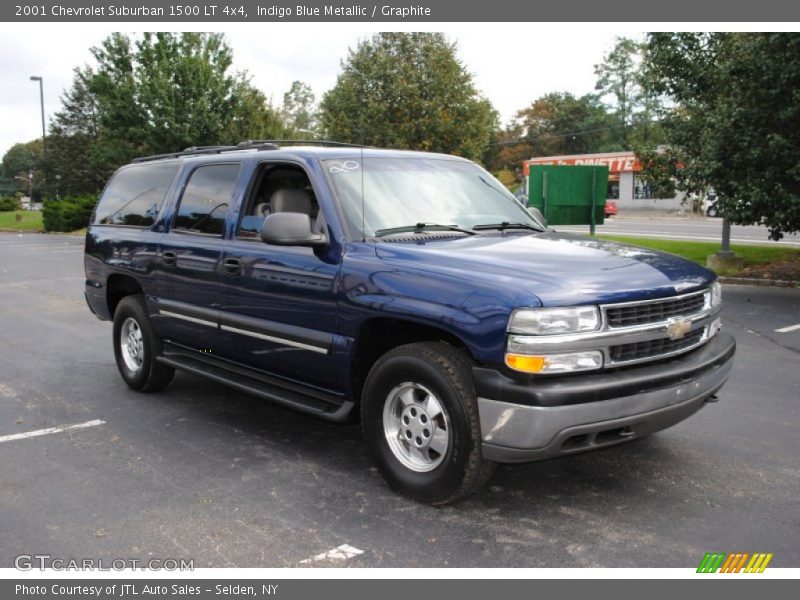 Indigo Blue Metallic / Graphite 2001 Chevrolet Suburban 1500 LT 4x4