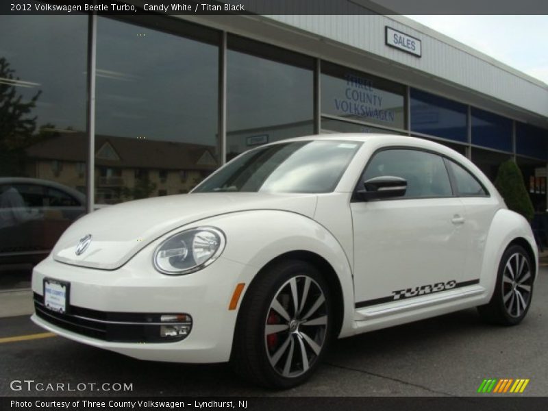 Candy White / Titan Black 2012 Volkswagen Beetle Turbo