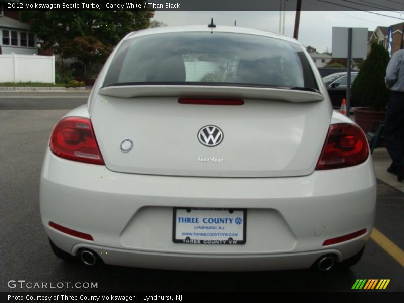 Candy White / Titan Black 2012 Volkswagen Beetle Turbo