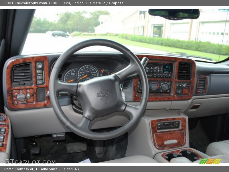 Indigo Blue Metallic / Graphite 2001 Chevrolet Suburban 1500 LT 4x4