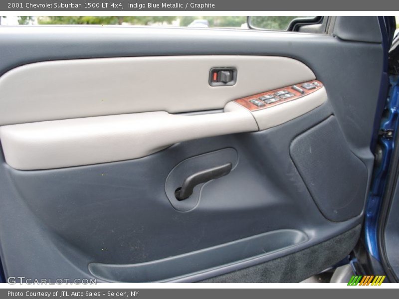 Indigo Blue Metallic / Graphite 2001 Chevrolet Suburban 1500 LT 4x4