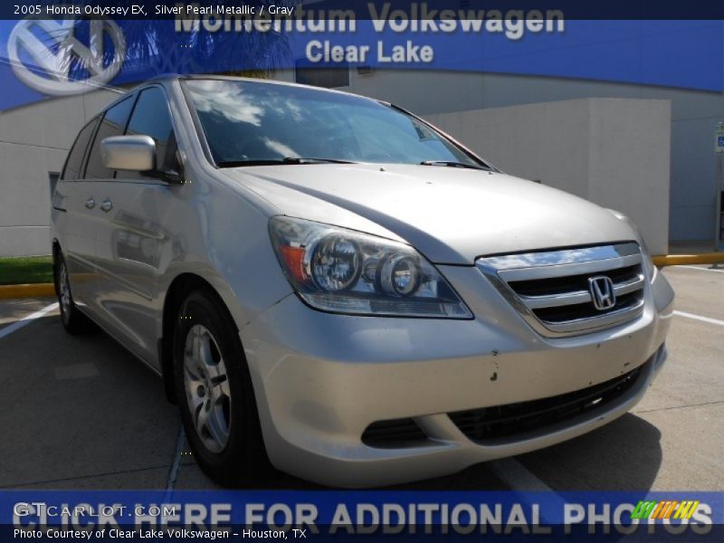 Silver Pearl Metallic / Gray 2005 Honda Odyssey EX