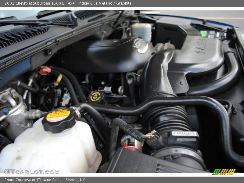 Indigo Blue Metallic / Graphite 2001 Chevrolet Suburban 1500 LT 4x4