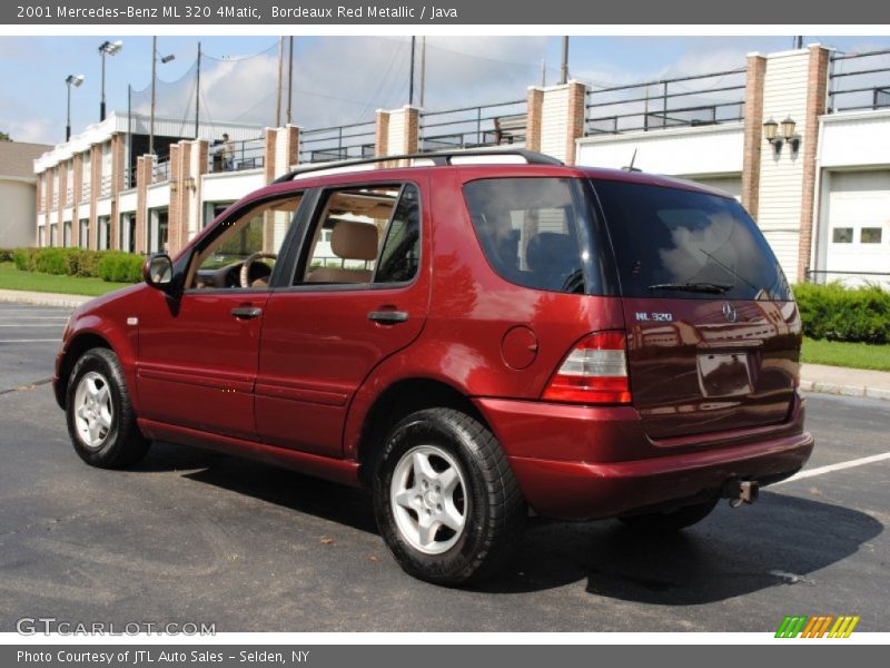 Bordeaux Red Metallic / Java 2001 Mercedes-Benz ML 320 4Matic