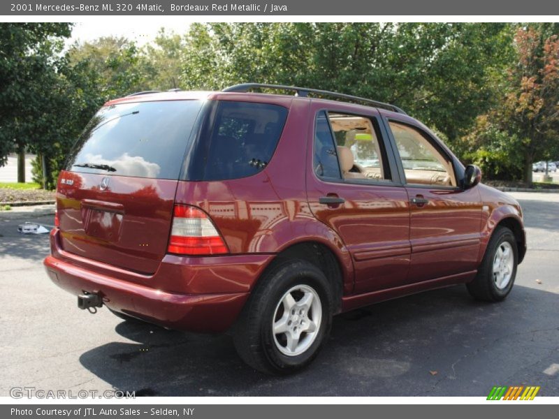 Bordeaux Red Metallic / Java 2001 Mercedes-Benz ML 320 4Matic