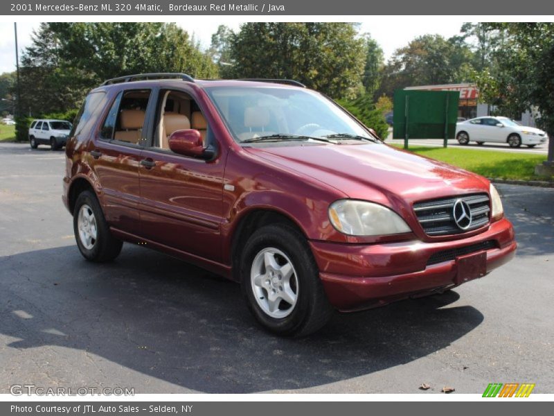 Bordeaux Red Metallic / Java 2001 Mercedes-Benz ML 320 4Matic