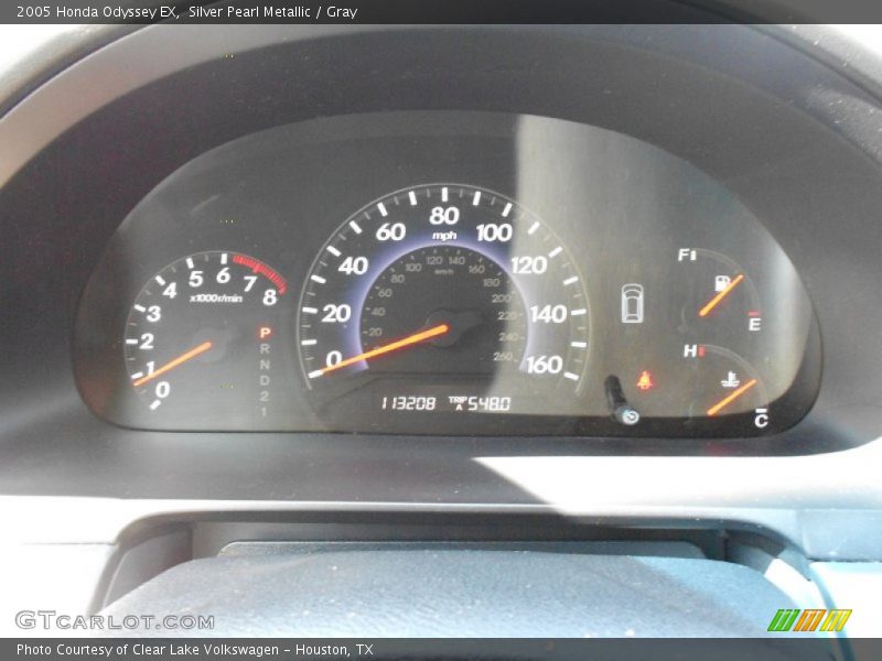 Silver Pearl Metallic / Gray 2005 Honda Odyssey EX