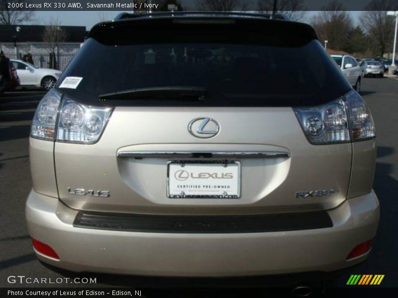 Savannah Metallic / Ivory 2006 Lexus RX 330 AWD