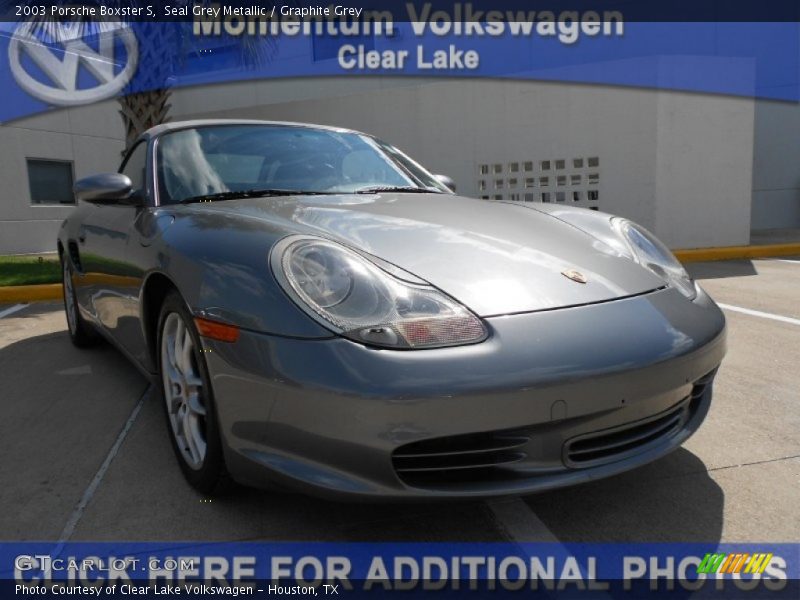 Seal Grey Metallic / Graphite Grey 2003 Porsche Boxster S