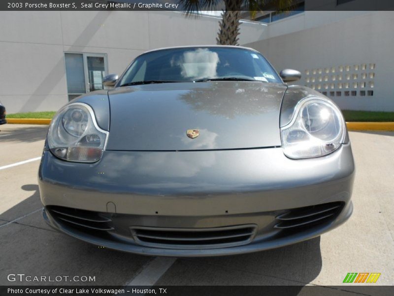Seal Grey Metallic / Graphite Grey 2003 Porsche Boxster S