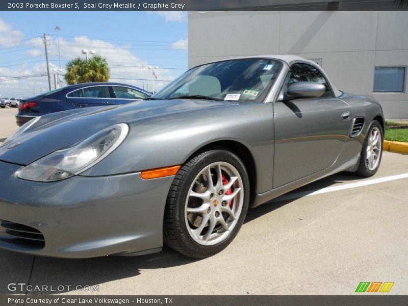 Seal Grey Metallic / Graphite Grey 2003 Porsche Boxster S