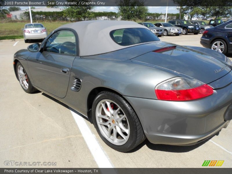 Seal Grey Metallic / Graphite Grey 2003 Porsche Boxster S