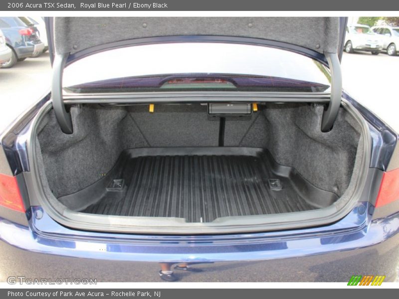 Royal Blue Pearl / Ebony Black 2006 Acura TSX Sedan
