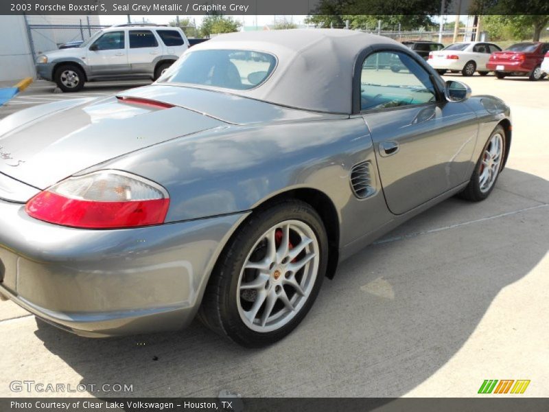 Seal Grey Metallic / Graphite Grey 2003 Porsche Boxster S