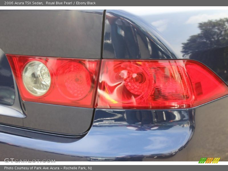 Royal Blue Pearl / Ebony Black 2006 Acura TSX Sedan