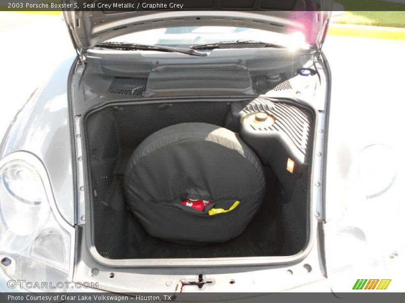 Seal Grey Metallic / Graphite Grey 2003 Porsche Boxster S