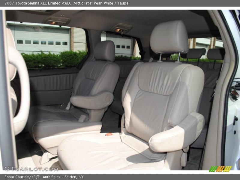 Arctic Frost Pearl White / Taupe 2007 Toyota Sienna XLE Limited AWD