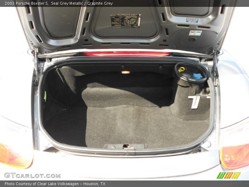 Seal Grey Metallic / Graphite Grey 2003 Porsche Boxster S