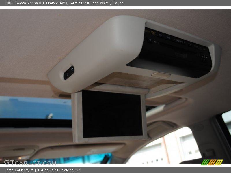 Arctic Frost Pearl White / Taupe 2007 Toyota Sienna XLE Limited AWD
