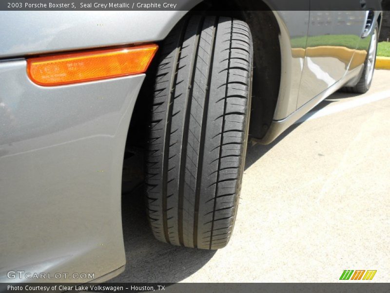 Seal Grey Metallic / Graphite Grey 2003 Porsche Boxster S