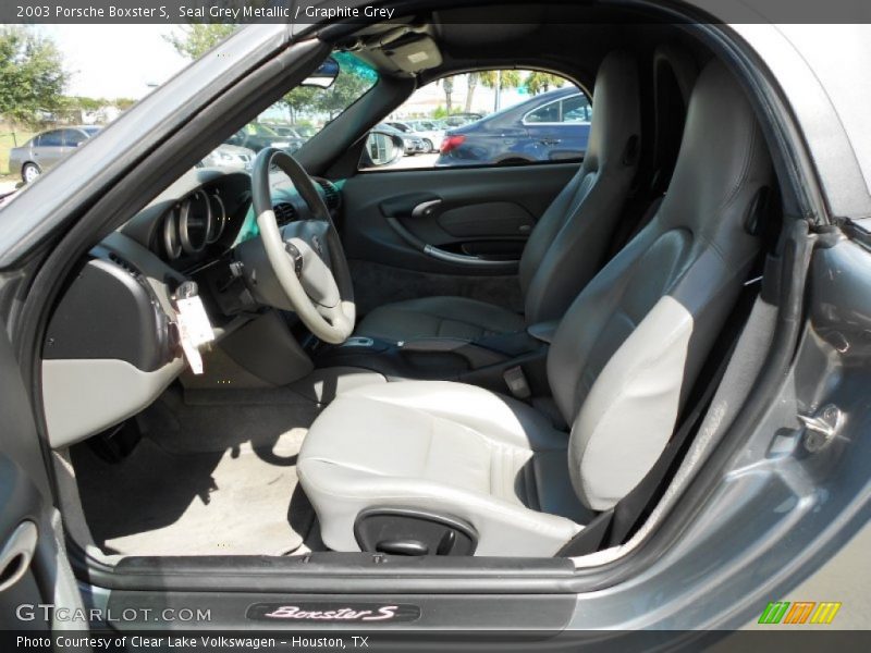 Seal Grey Metallic / Graphite Grey 2003 Porsche Boxster S