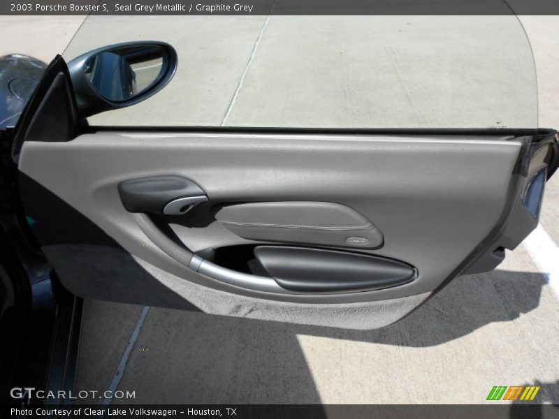 Seal Grey Metallic / Graphite Grey 2003 Porsche Boxster S