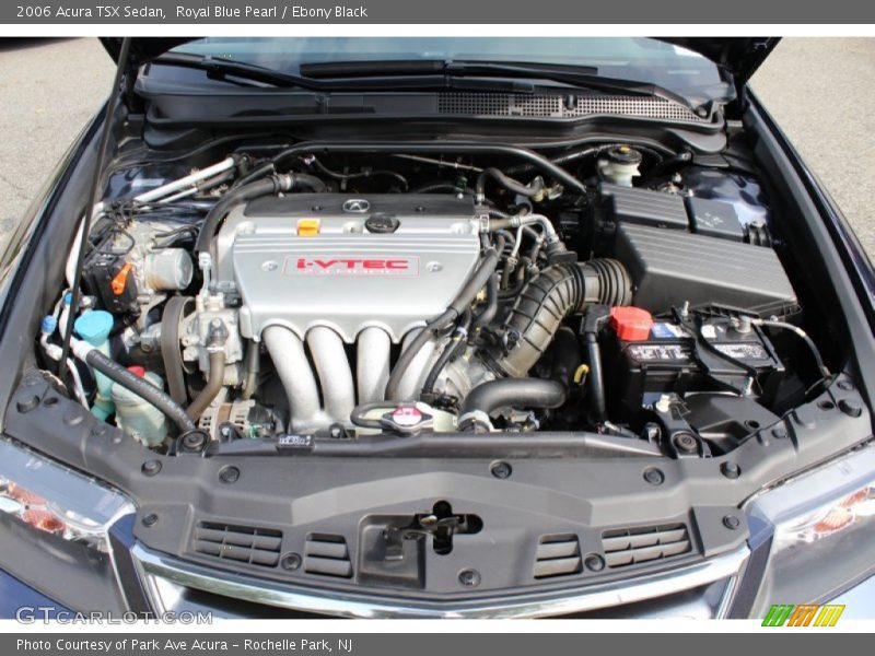 Royal Blue Pearl / Ebony Black 2006 Acura TSX Sedan