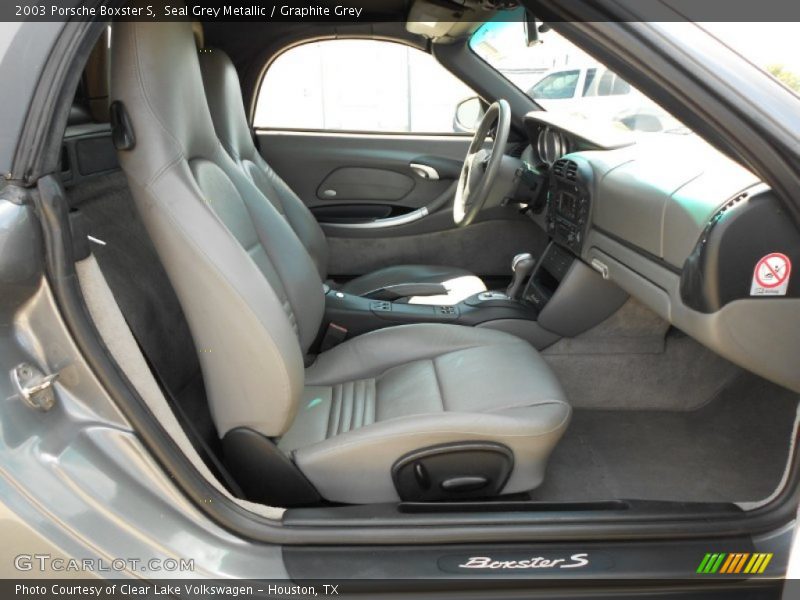  2003 Boxster S Graphite Grey Interior
