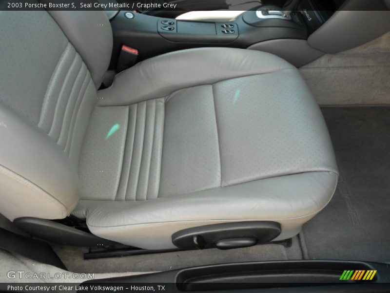 Seal Grey Metallic / Graphite Grey 2003 Porsche Boxster S
