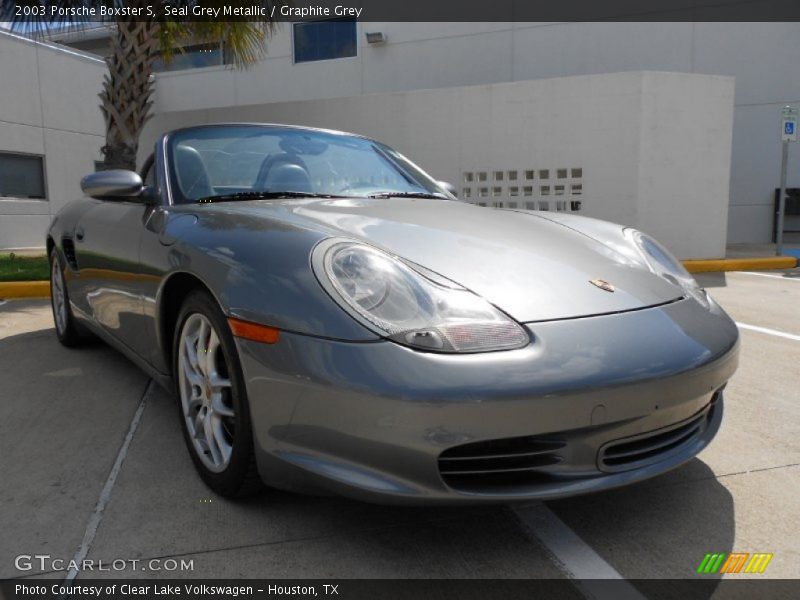 Seal Grey Metallic / Graphite Grey 2003 Porsche Boxster S