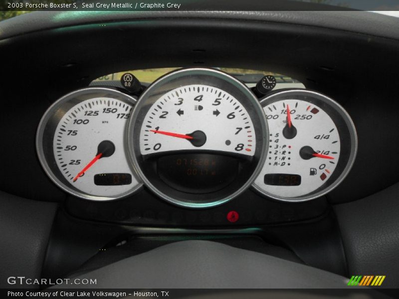  2003 Boxster S S Gauges