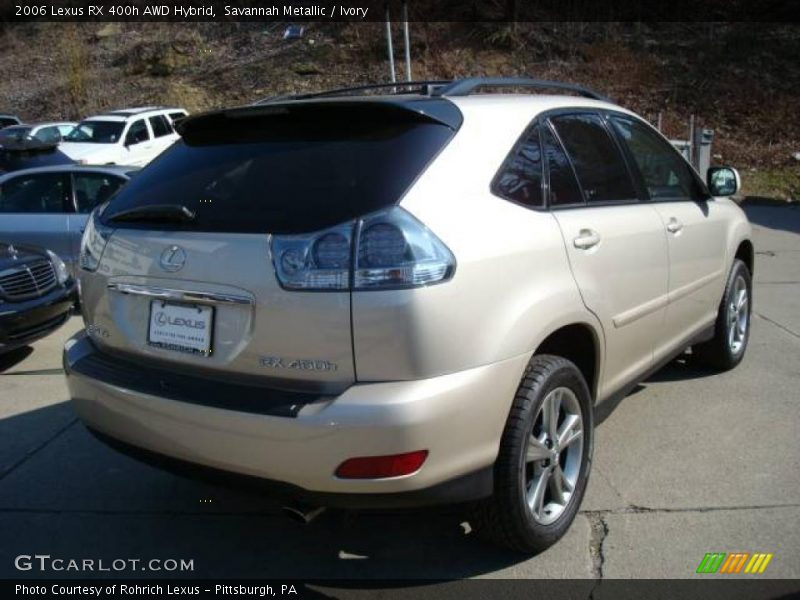Savannah Metallic / Ivory 2006 Lexus RX 400h AWD Hybrid