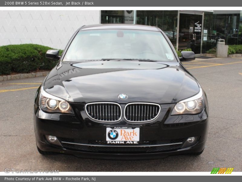 Jet Black / Black 2008 BMW 5 Series 528xi Sedan