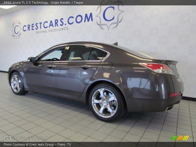Grigio Metallic / Taupe 2010 Acura TL 3.5 Technology