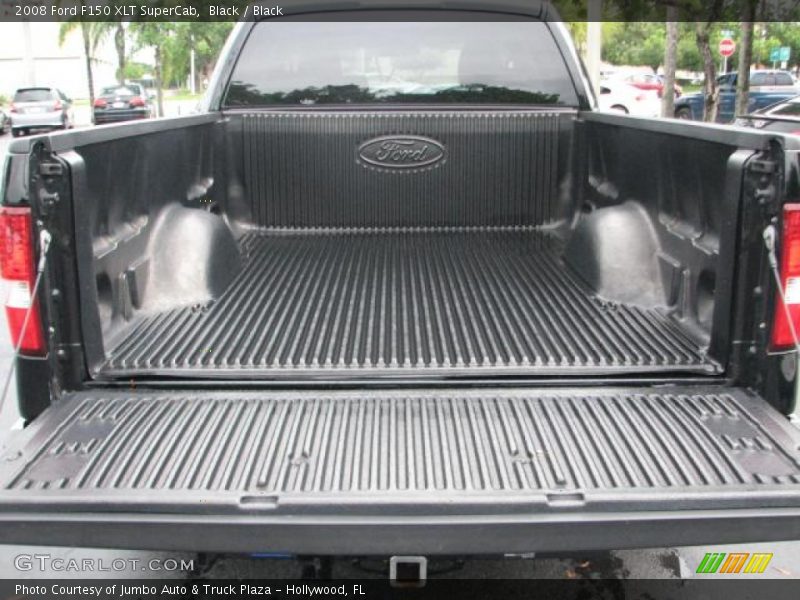 Black / Black 2008 Ford F150 XLT SuperCab