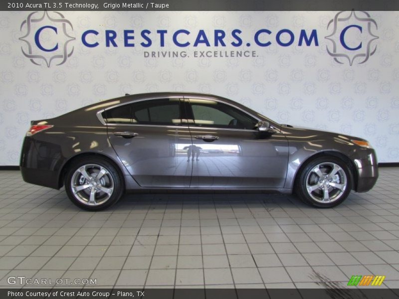 Grigio Metallic / Taupe 2010 Acura TL 3.5 Technology