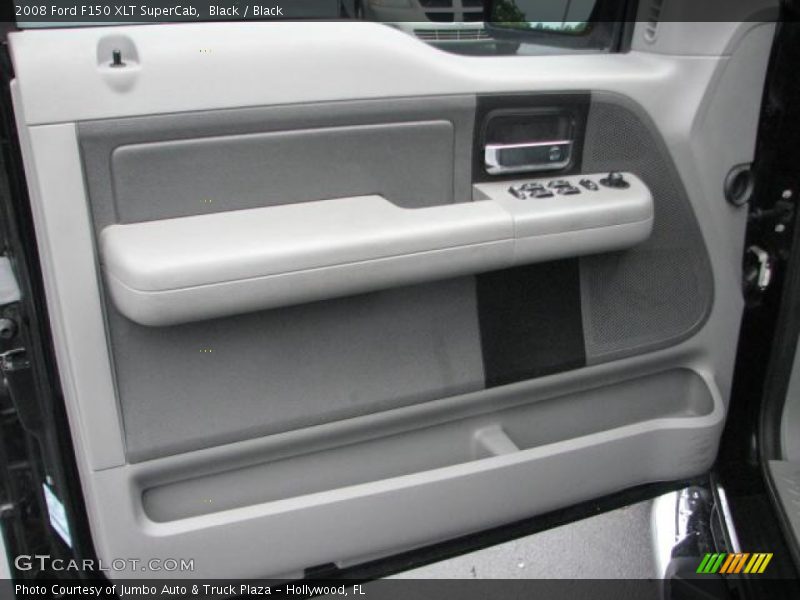 Black / Black 2008 Ford F150 XLT SuperCab