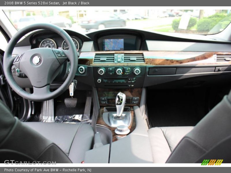 Jet Black / Black 2008 BMW 5 Series 528xi Sedan