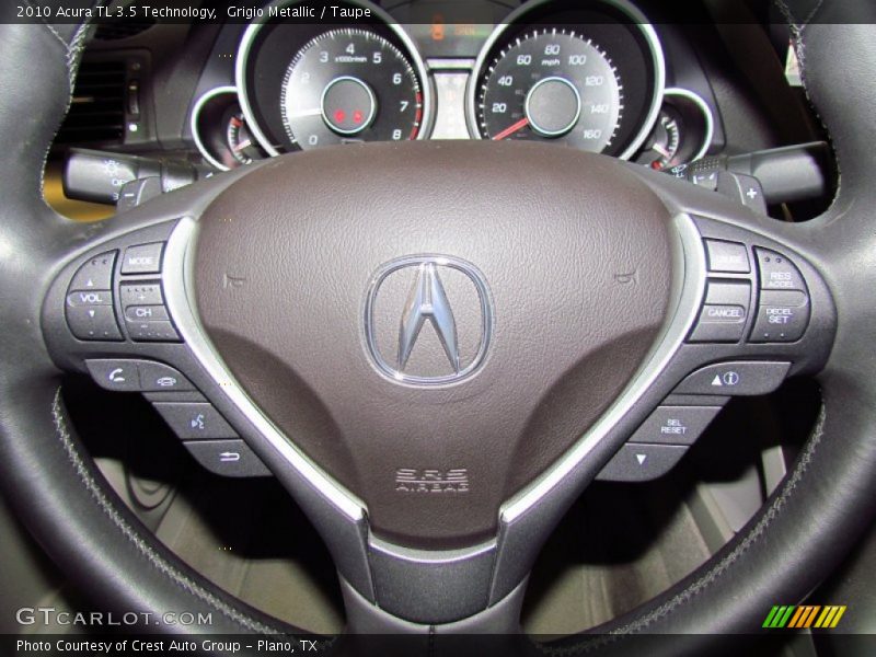 Grigio Metallic / Taupe 2010 Acura TL 3.5 Technology