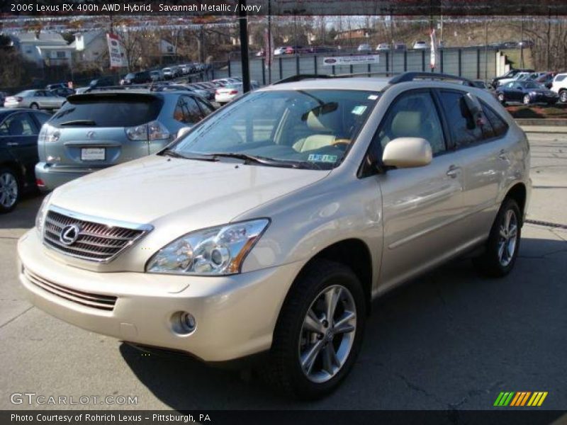 Savannah Metallic / Ivory 2006 Lexus RX 400h AWD Hybrid