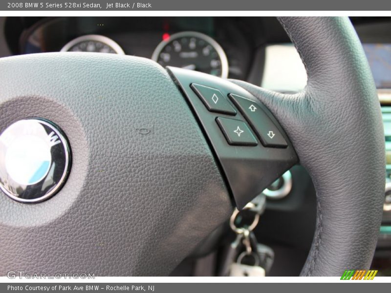 Jet Black / Black 2008 BMW 5 Series 528xi Sedan