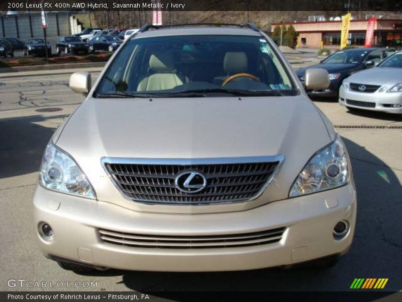 Savannah Metallic / Ivory 2006 Lexus RX 400h AWD Hybrid
