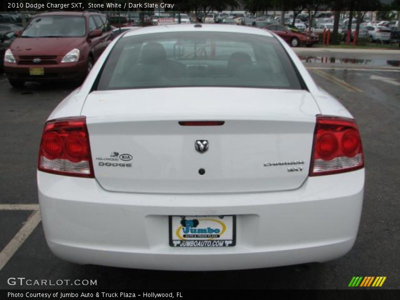 Stone White / Dark Slate Gray 2010 Dodge Charger SXT