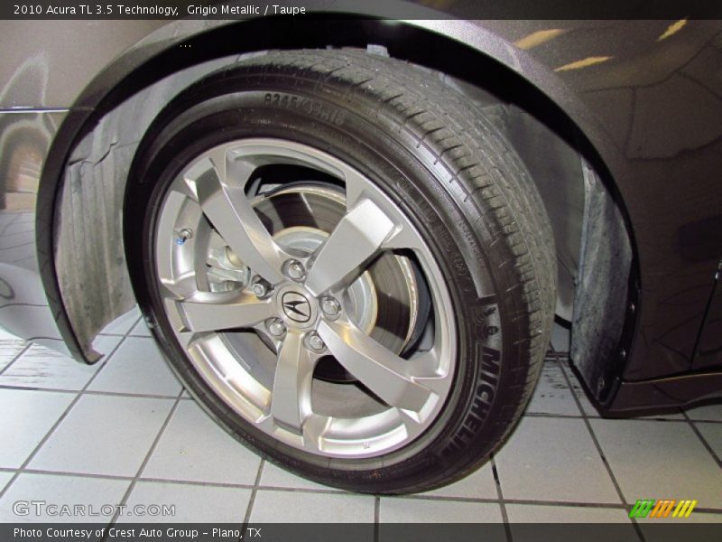 Grigio Metallic / Taupe 2010 Acura TL 3.5 Technology