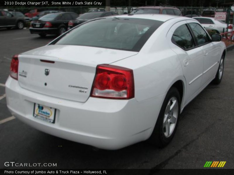 Stone White / Dark Slate Gray 2010 Dodge Charger SXT